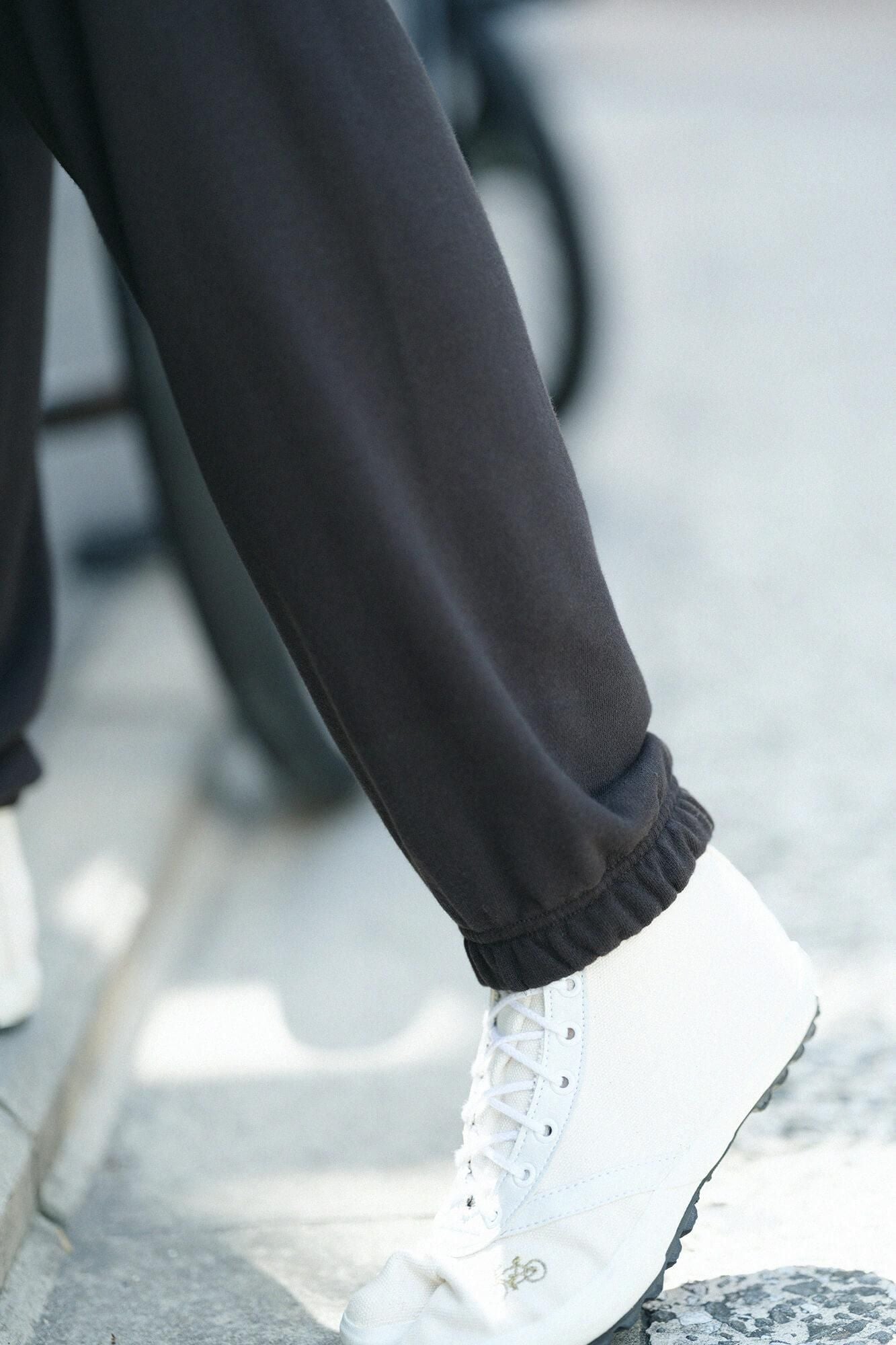 데포르타레 스웨트 팬츠 [9.7]/검은 색