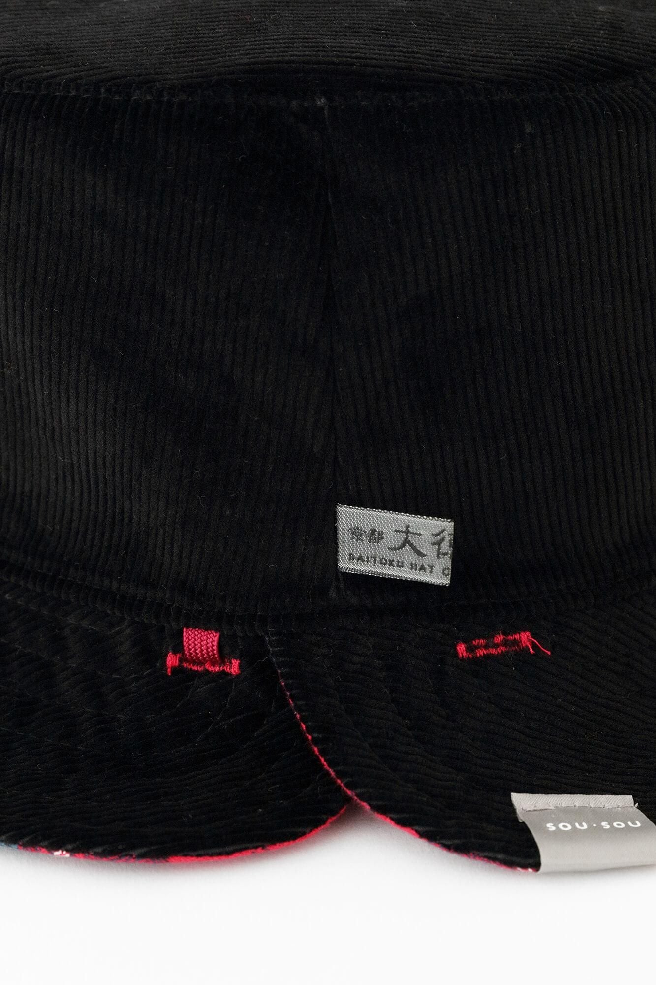 [net uniquement] CHAPEAU DE VÉLO réversible/Carreaux rouges x SO-SU-U