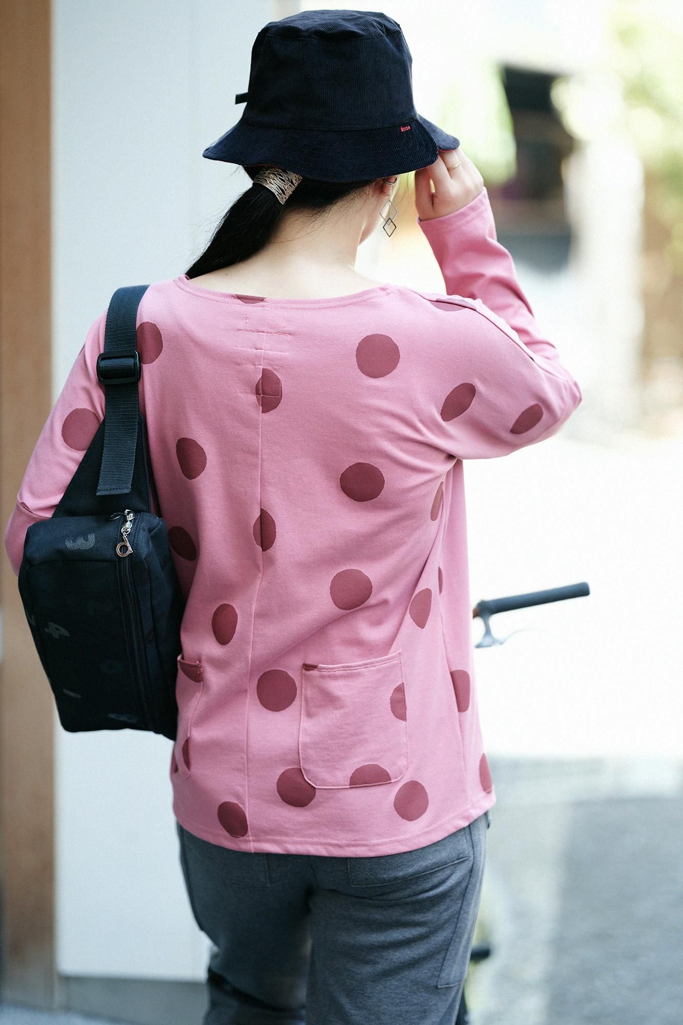 net限定】リバーシブル BIKE HAT／レッドチェック×SO-SU-U