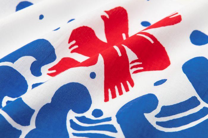 伊勢木綿 textile手ぬぐい／かき氷2