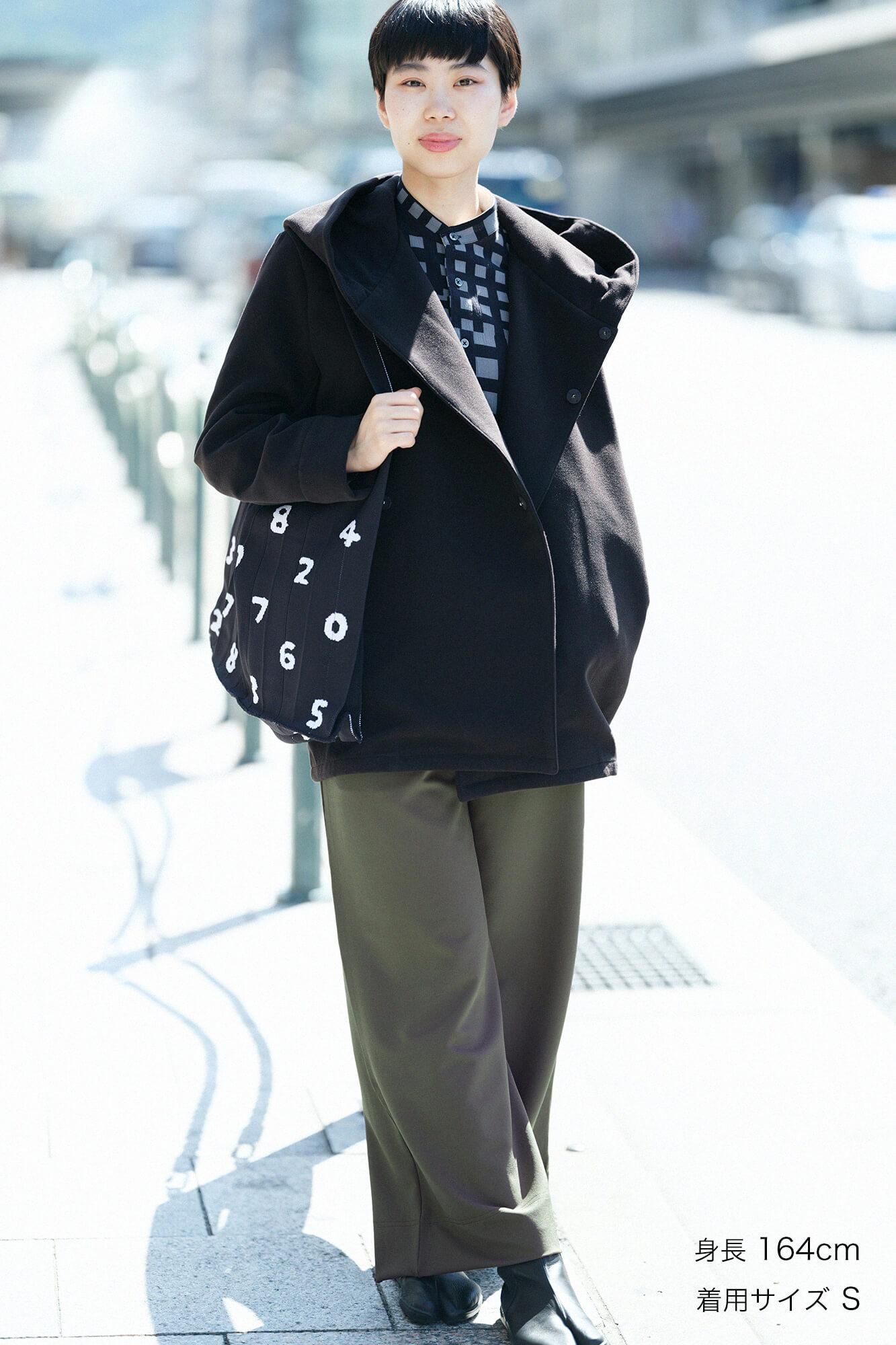 2WAY Stretch Twill Wide Pants / Olive Green