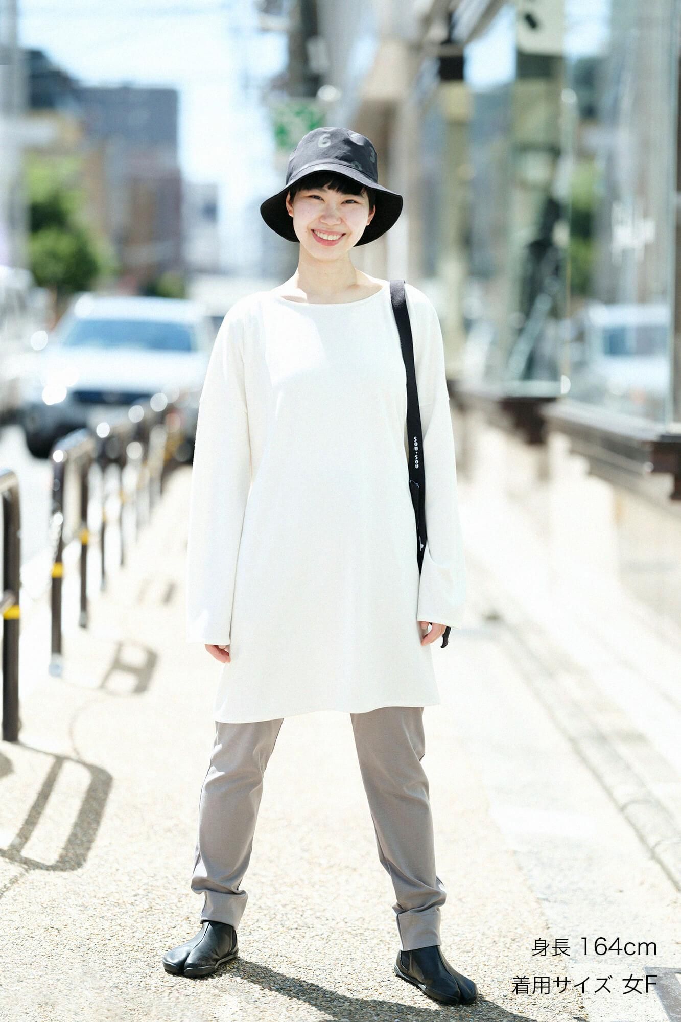 Poncho aus Wollmischung Roma L/S-Tunika mit U-Boot-Ausschnitt/Torinoko-Farbe (Torinoko-Farbe)