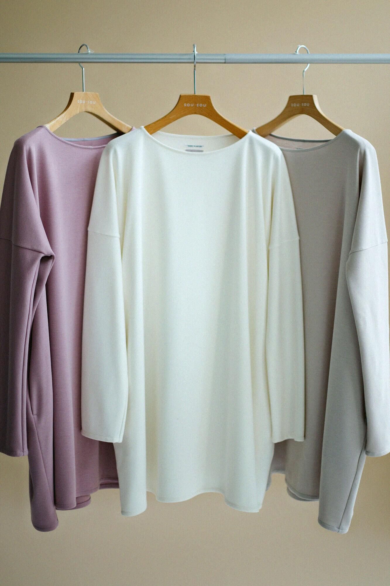 Poncho aus Wollmischung Roma L/S-Tunika mit U-Boot-Ausschnitt/Torinoko-Farbe (Torinoko-Farbe)