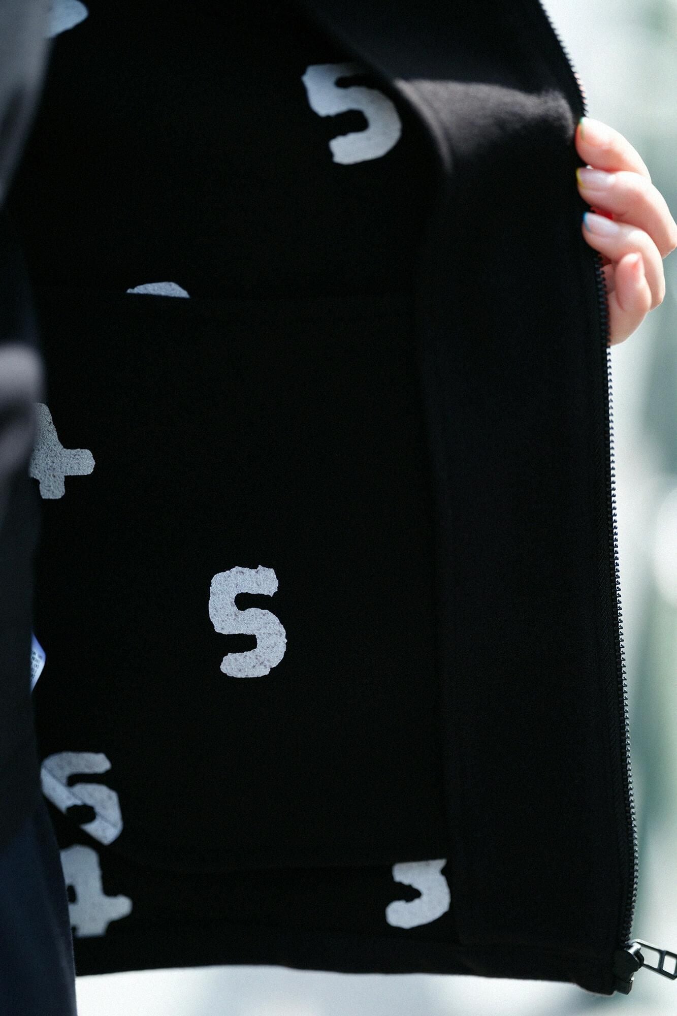 【官網限定】麥爾登立領外套/黑色× SO-SU-U十數