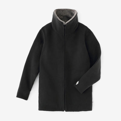 【官網限定】麥爾登立領外套/深灰色× SO-SU-U十數