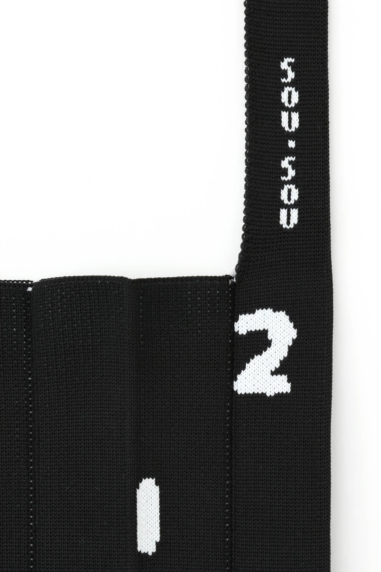 SOU・SOU×KNT365バッグ Knitty／SO-SU-U 濡羽色（ぬればいろ）