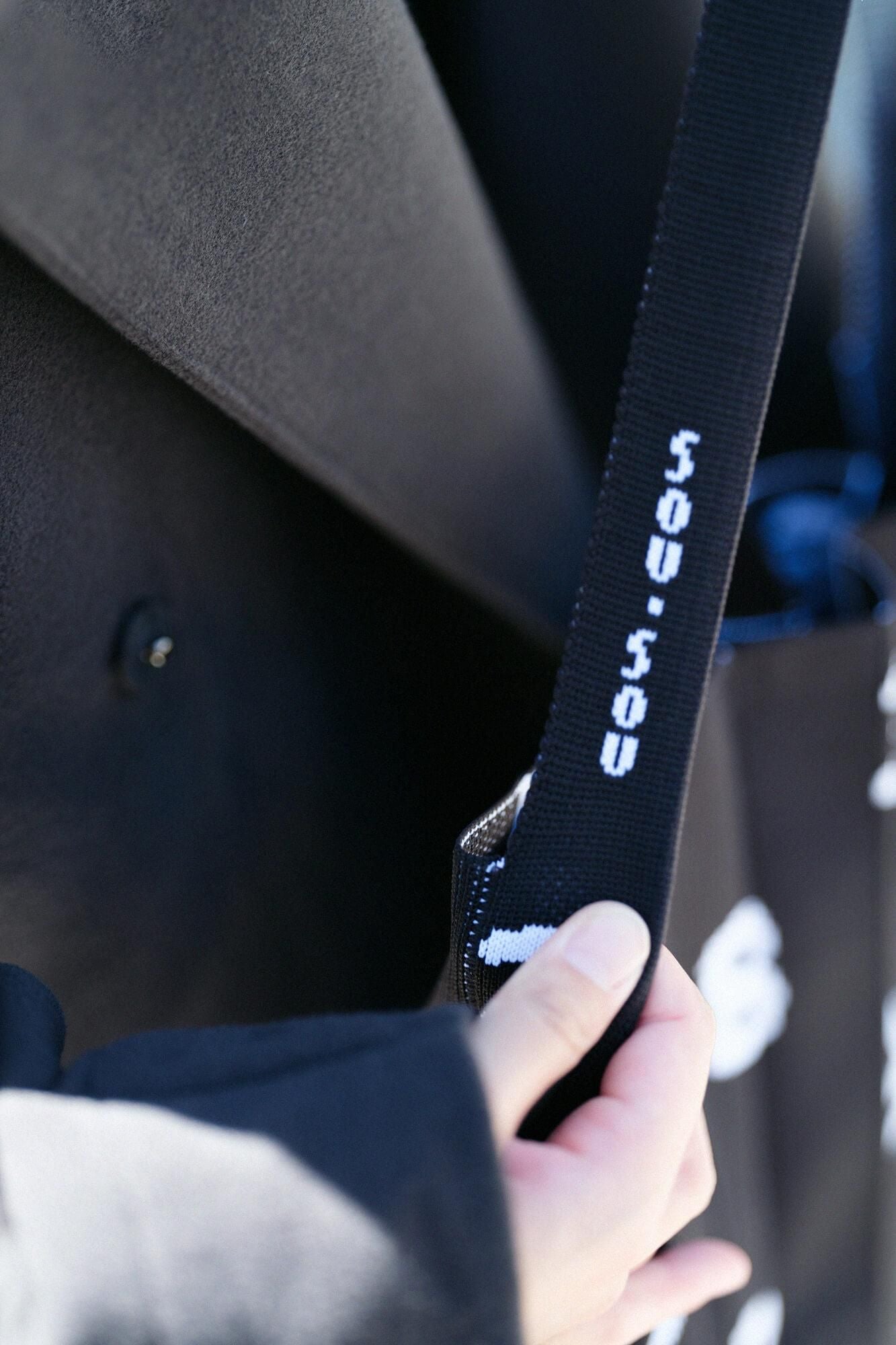 SOU・SOU×KNT365バッグ Knitty／SO-SU-U 濡羽色（ぬればいろ）