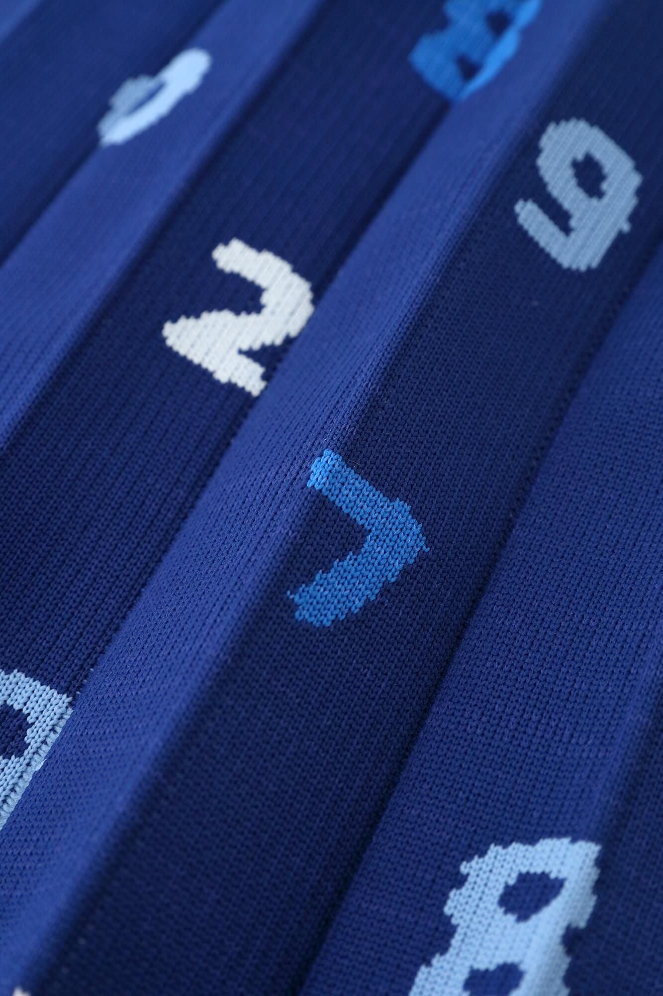 SOU・SOU×KNT365針織包 Knitty／SO-SU-U十數寶藍色