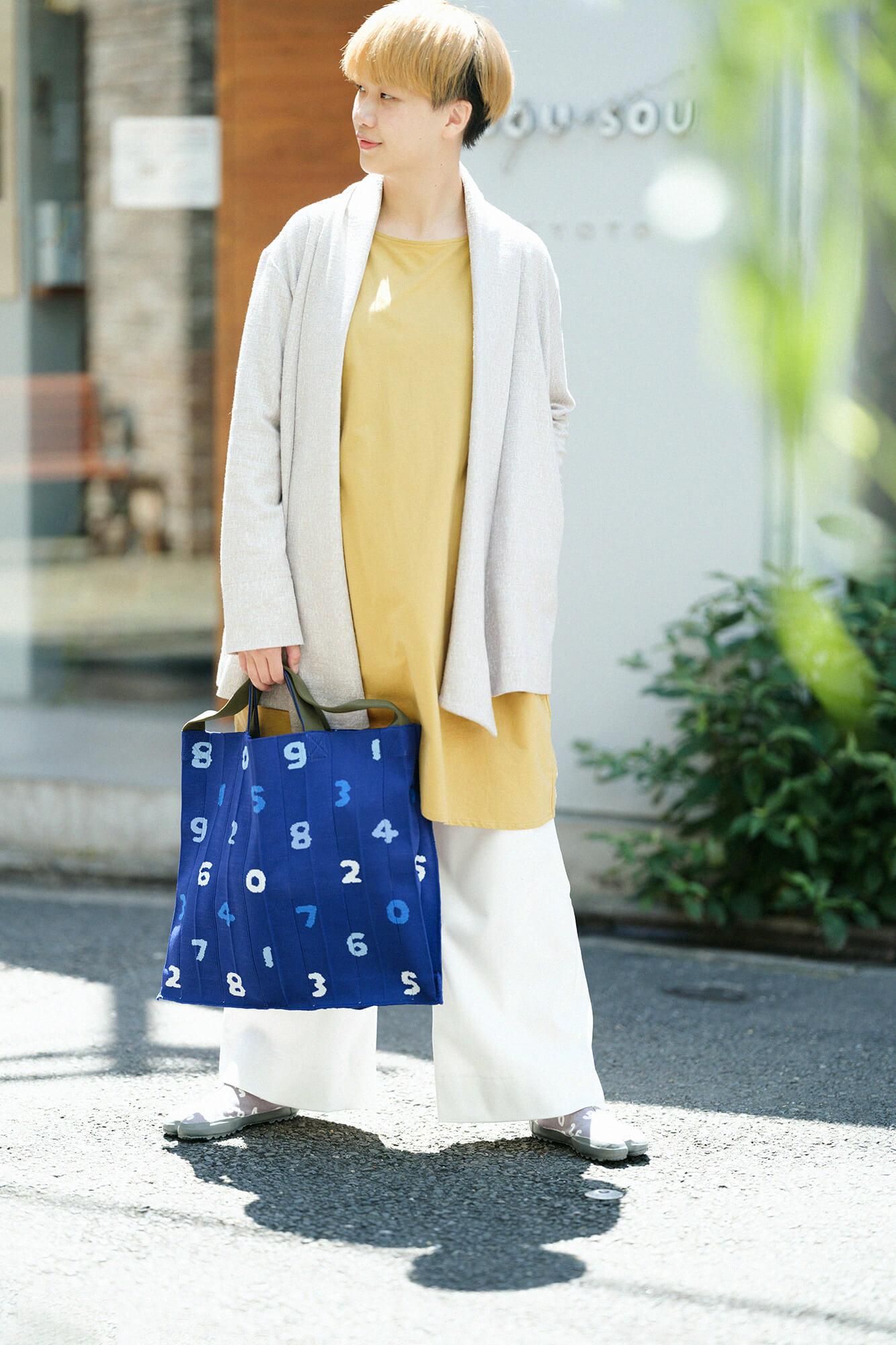 SOU・SOU×KNT365バッグ Mam／SO-SU-U 紺青（こんじょう）