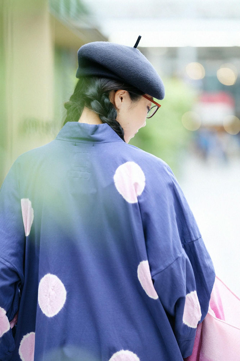 Longs vents et crête de vêtements