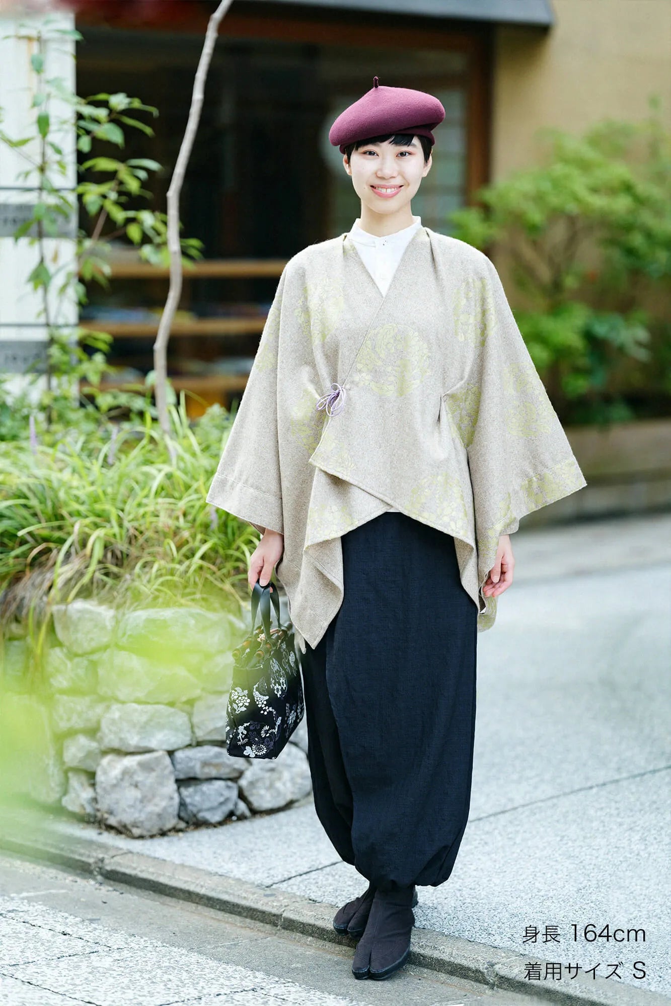 【net limited】Imported Combed Yarn (ha minds old time with lei So-mo ) Wrap Harem Pants (ha Mikan Skirt lei Pants and Skirts ) / Black Blue)
