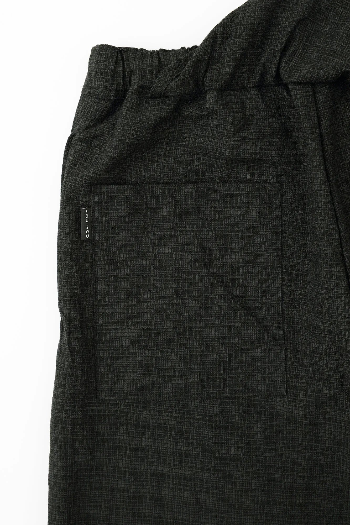 【net limited】Imported Combed Yarn (ha minds old time with lei So-mo ) Wrap Harem Pants (taka Mikan Skirt lei Pants and Skirts ) / Ink Black)