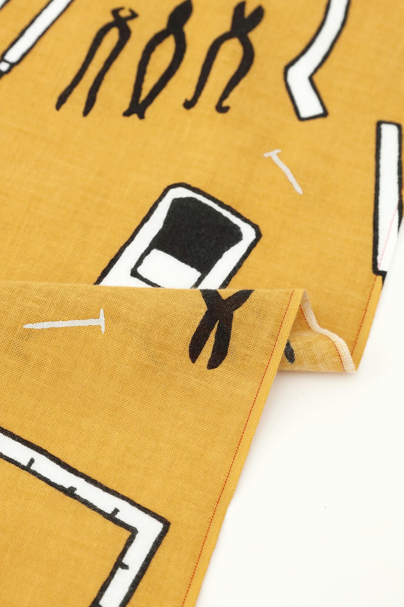 伊勢木綿 textile手ぬぐい／大工道具（だいくどうぐ）