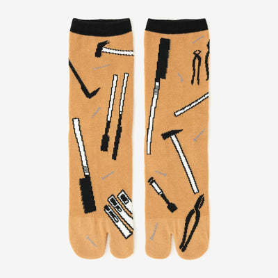 分趾襪（普通長度）／大工道具 【男・女性用】