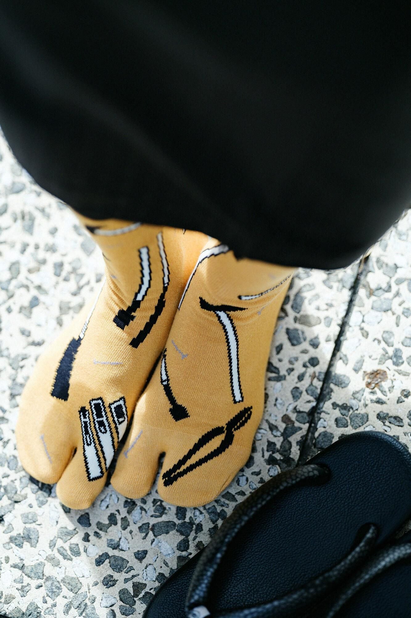 分趾襪（普通長度）／大工道具 【男・女性用】