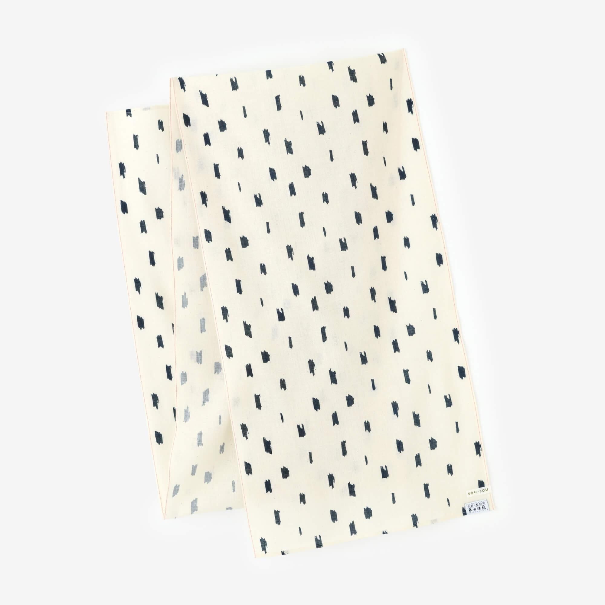 SOU・SOU×Fujita Dye-en Indigo-Färbung Kubimaki/Tränenwolke 2