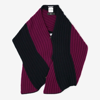 [预约]SOU・SOU×ALPHA Cashmere Karesansui Somenagashi/Deep blue × Kyomurasaki（*预计11月25日左右发货）