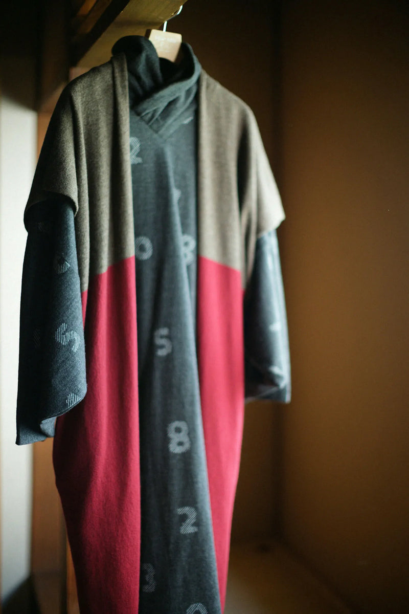 SOU・SOU×ALPHA Ensemble de deux vêtements rectangulaires