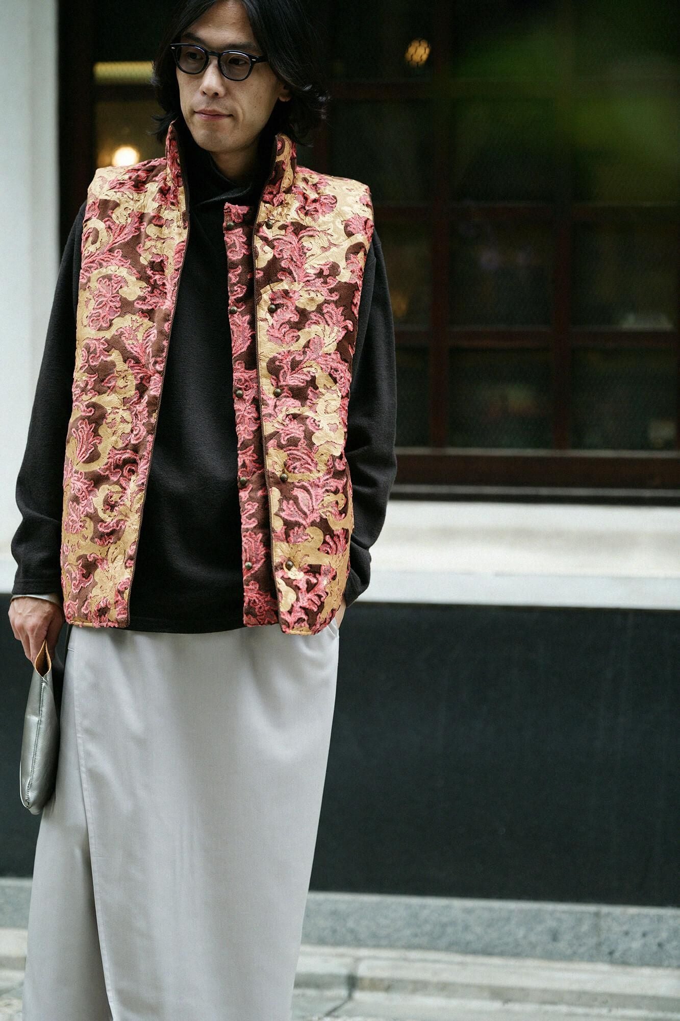 【net限定】モクロディ編 半衿秋声（はんえりしゅうせい）／憲法色（けんぽういろ）