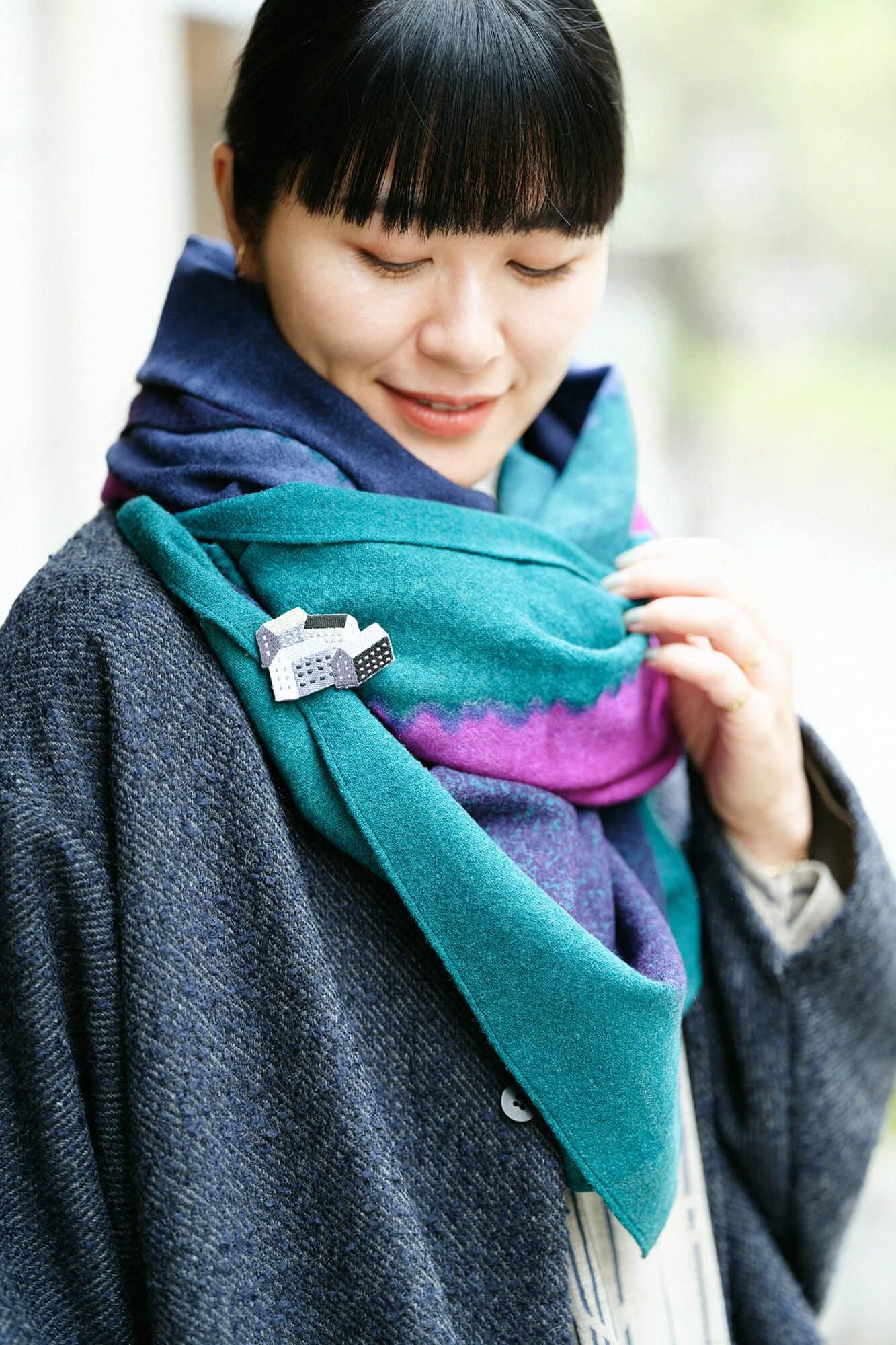 刺繍飾り（ししゅうかざり）／北の国 白夜（びゃくや）