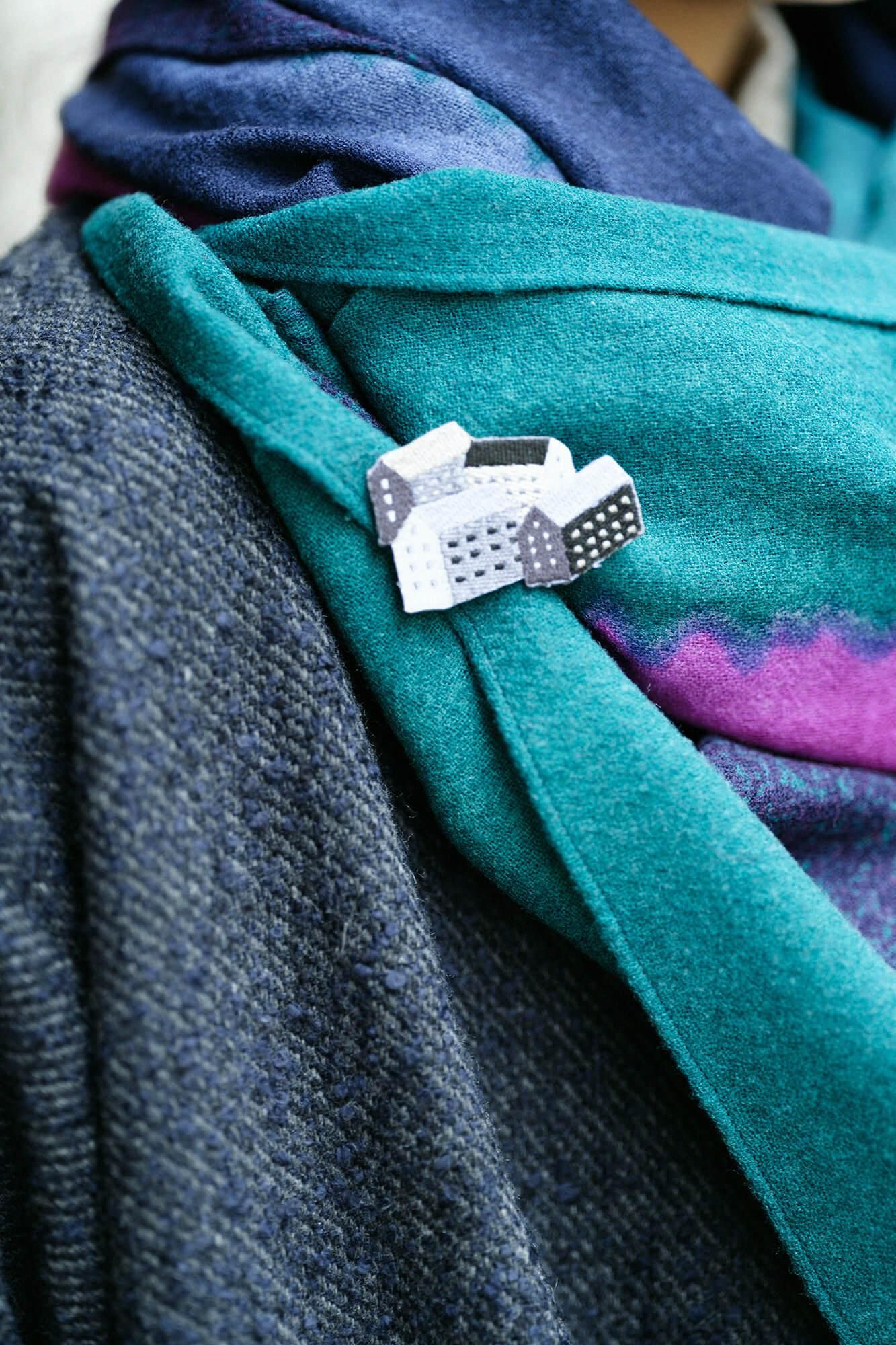 刺繍飾り（ししゅうかざり）／北の国 白夜（びゃくや）