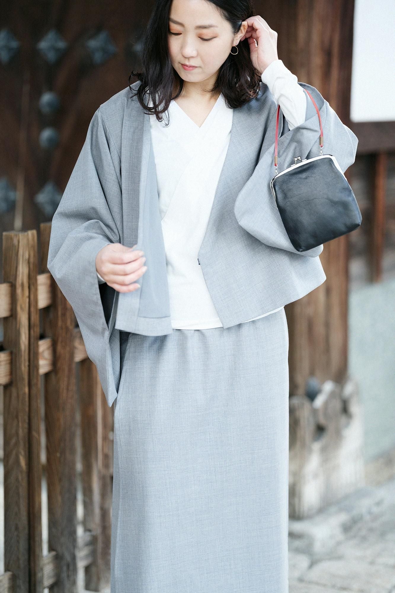 110双 超長綿（ちょうちょうめん） 抜半衿（ぬきはんえり）ジバン 十分丈／つくも