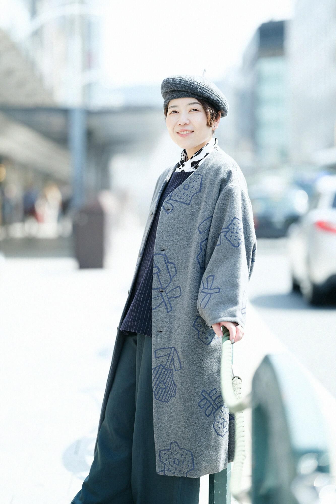 sousou 梳毛　薙刀羽織　長丈　袷 薙刀羽織 長丈 袷