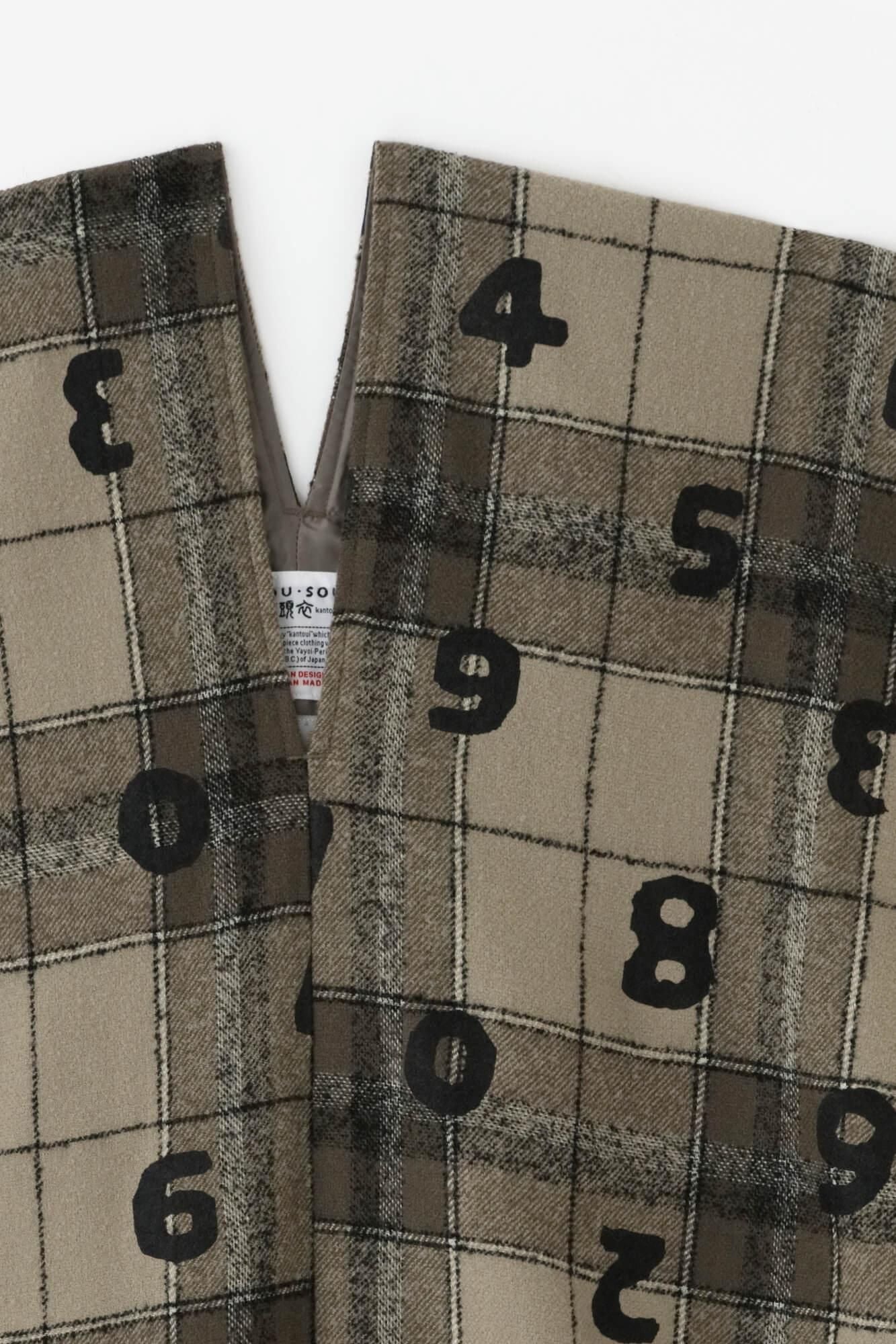 【online한정】소모 코우시오리 직사각형 원피스 후타츠미(둘)/SO-SU-U거꾸로 아쿠 이로