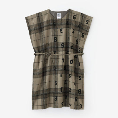 [Nur im Netz erhältlich] Kammgarnwolle, Gittermuster, rechteckiges Gewand/SO-SU-UOber- und Unterseite sowie Ränder: dunkelgrau