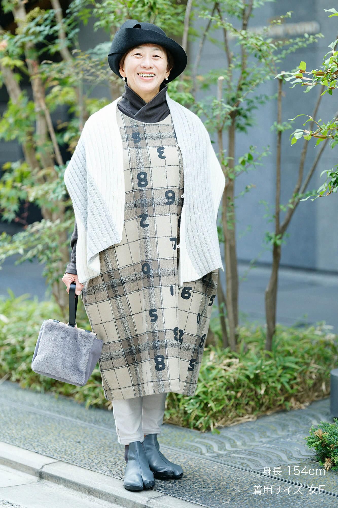 【online한정】소모 코우시오리 직사각형 원피스(Chohokei)/SO-SU-U거꾸로와 여백 아쿠 이로