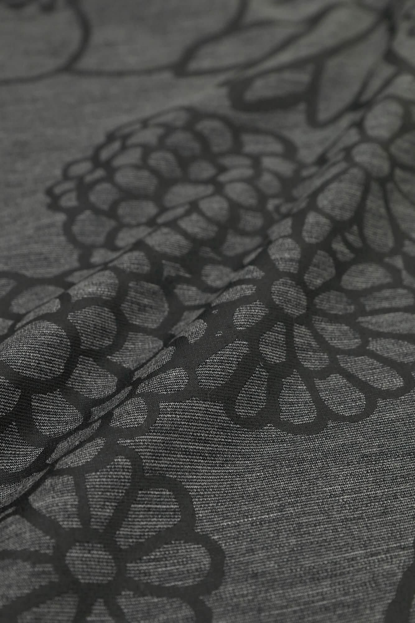 梳毛（そもう） 両面編（りょうめんあみ） 狭風靡（せばふうび） 長衣（ながごろも）／金襴緞子（きんらんどんす） 杢墨（もくずみ）