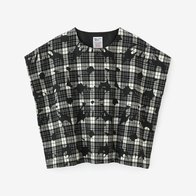 [预订] [仅限在线] 精纺格子织（相羽小织） 方袍（鹿角） 肩线（片仙）/Oraka（*预计11月25日左右发货）