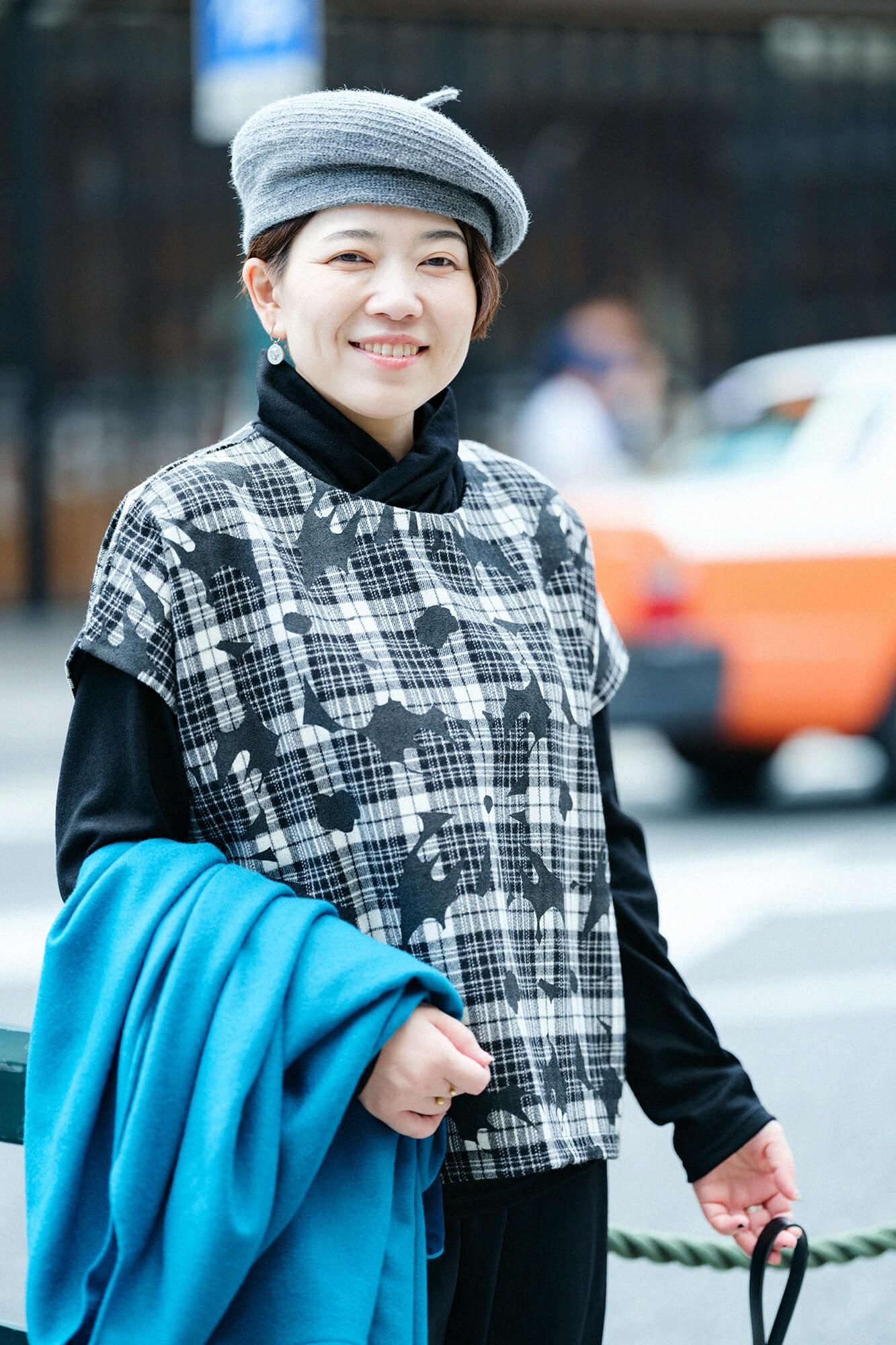 [预订] [仅限在线] 精纺格子织（相羽小织） 方袍（鹿角） 肩线（片仙）/Oraka（*预计11月25日左右发货）