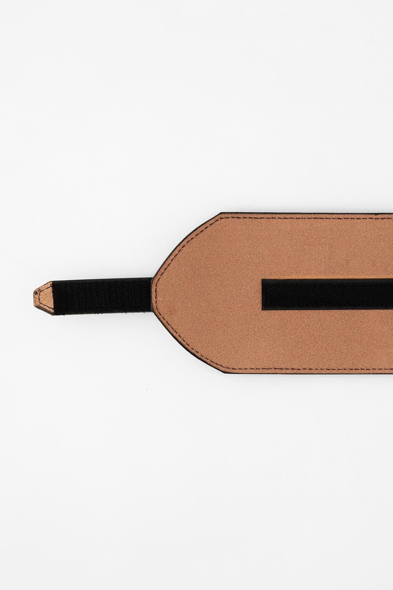 Leather Obi Belt Extra Large / Black 4