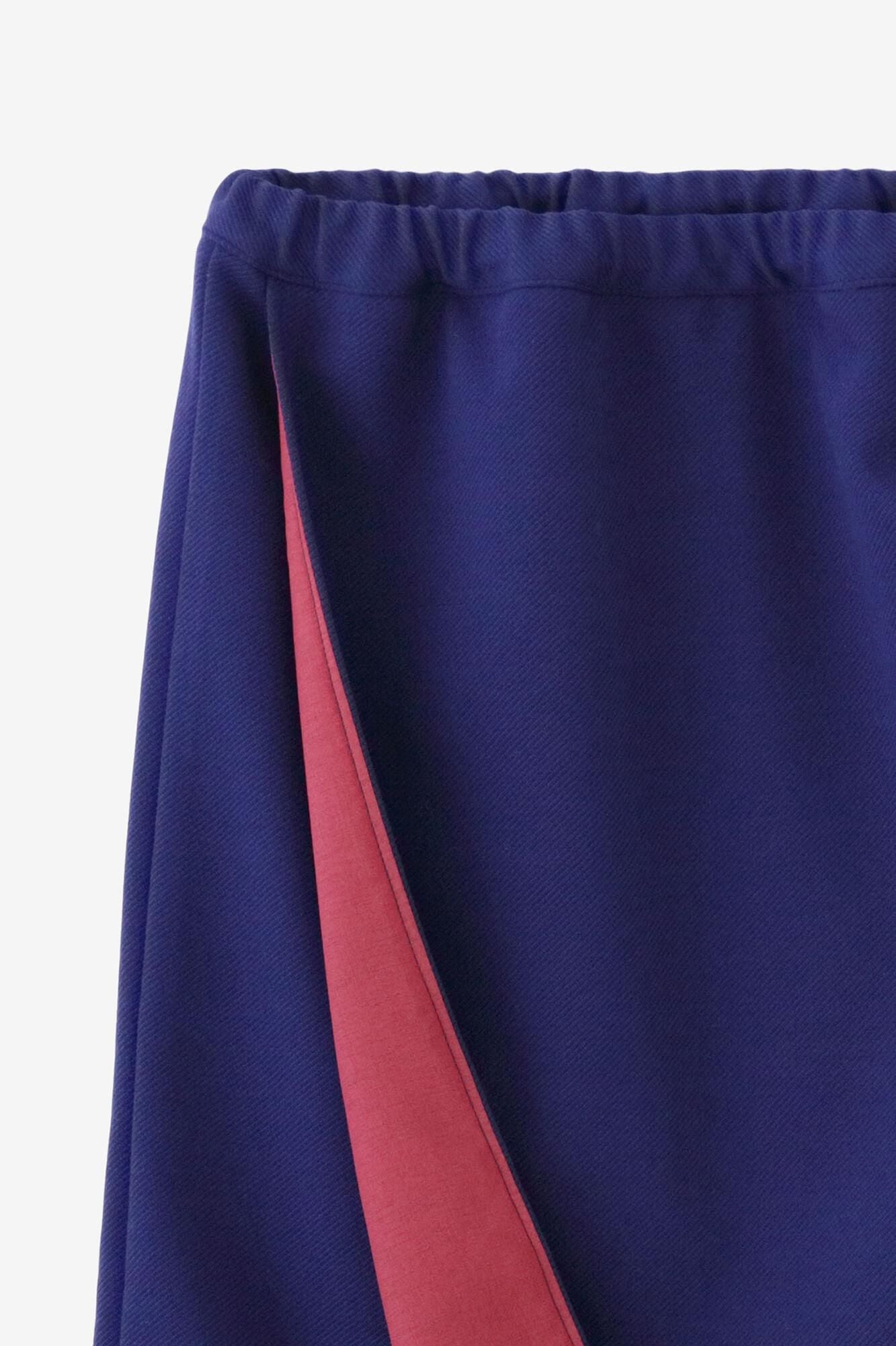 ● Kersey編膝部/藍色