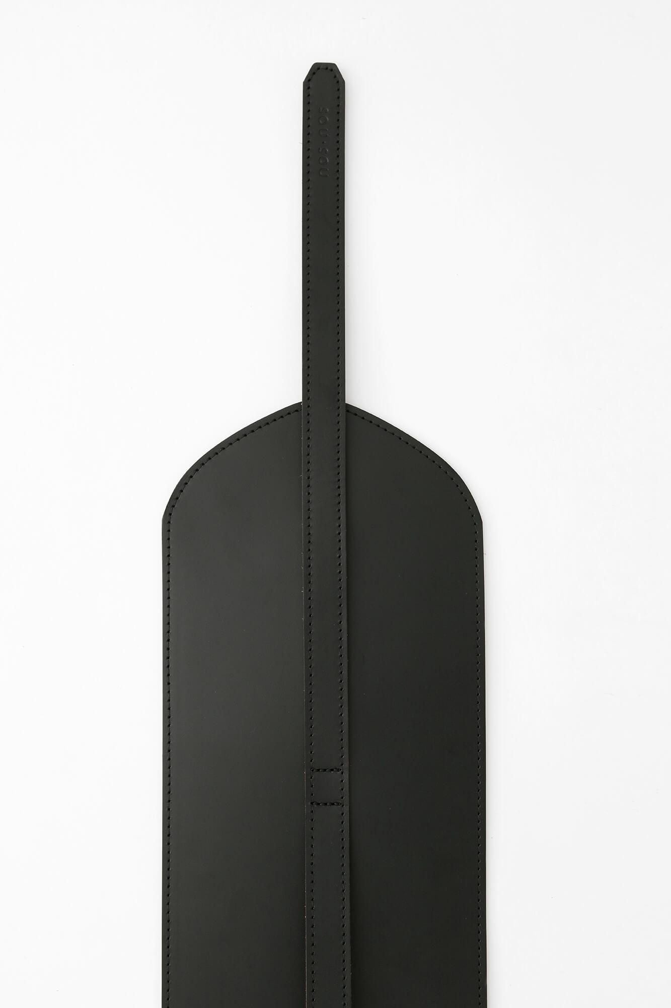 가죽 벨트는 모두 길 /검은색2