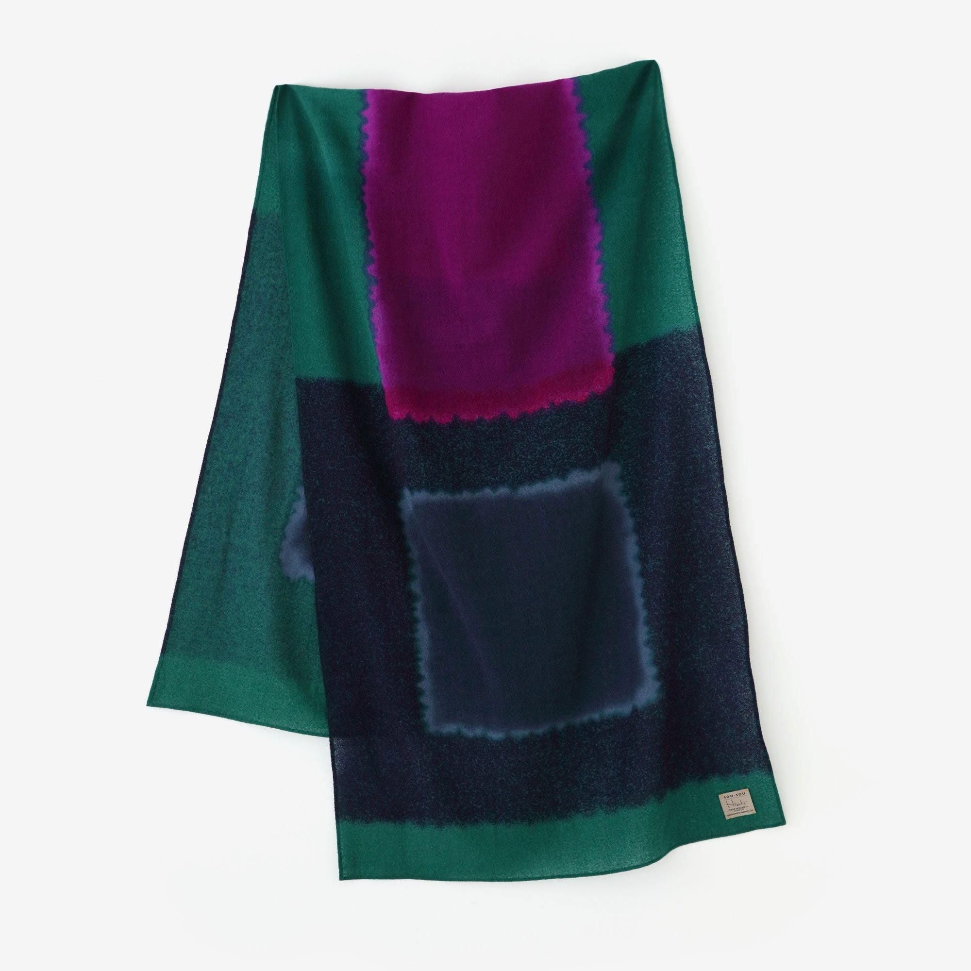 SOU・SOU×Hinata 二十重（はたえ）／青褐（あおかち）×京紫（きょうむらさき）