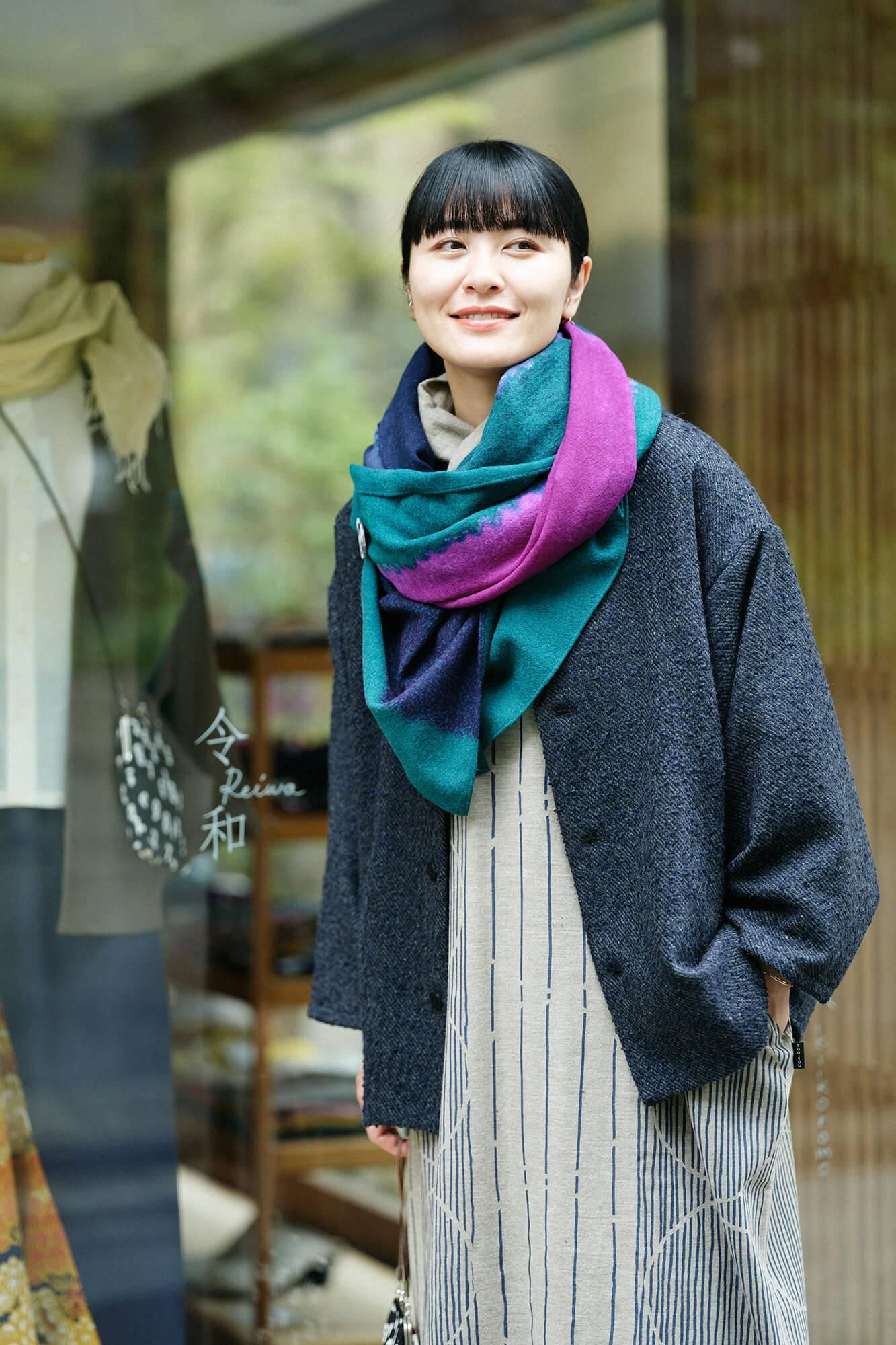 SOU・SOU× hinata 하타에(Hatame)/Aokachi x Kyomurasaki