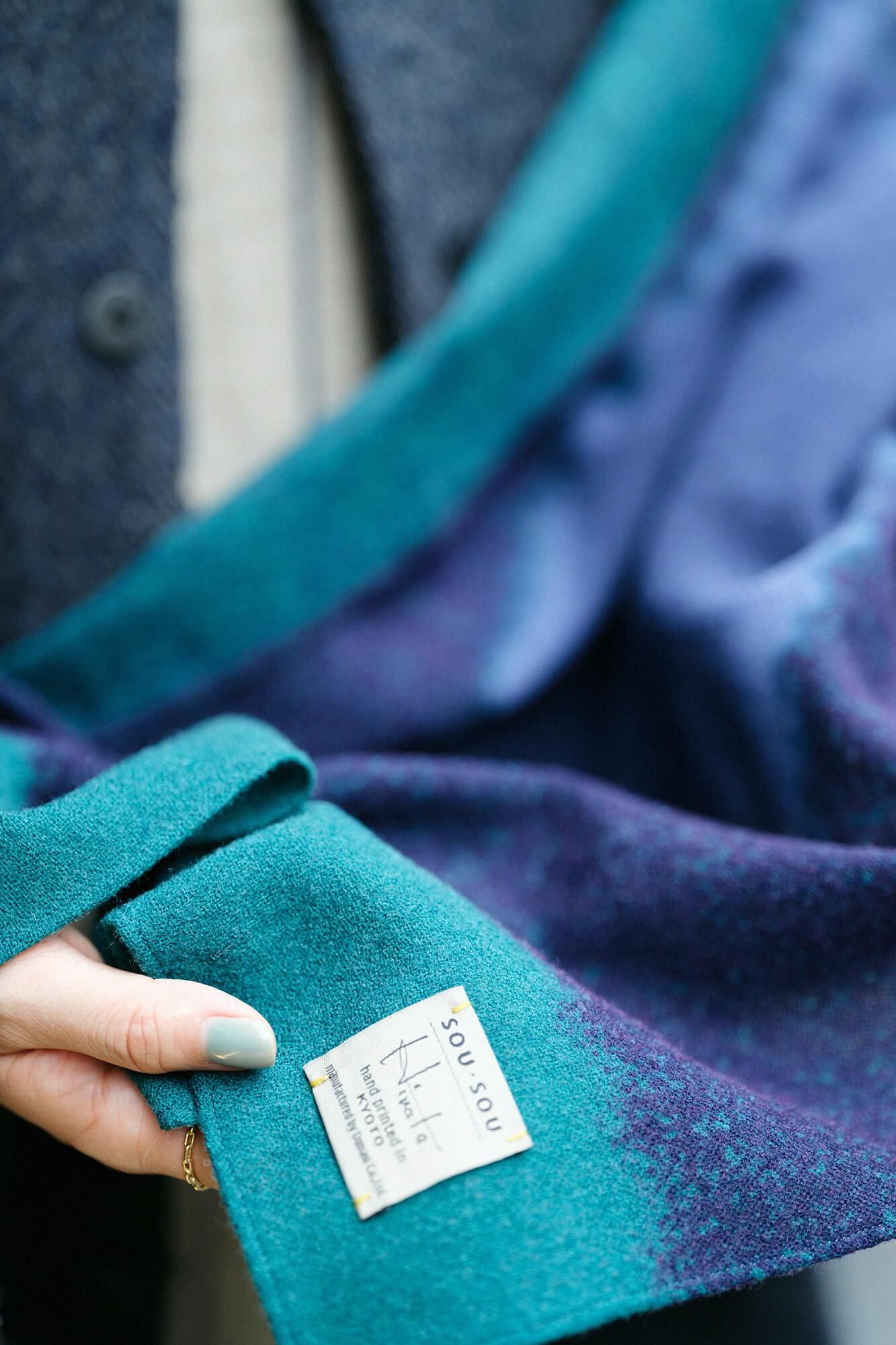 SOU・SOU× hinata 하타에(Hatame)/Aokachi x Kyomurasaki