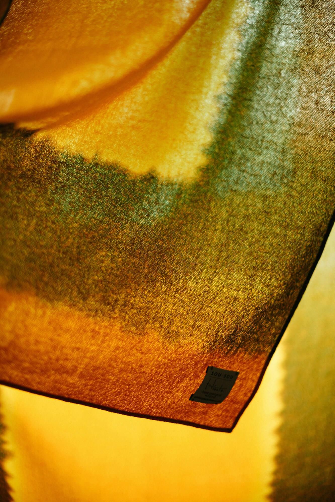 [预约]SOU・SOU×Hinata Hatae/金棕色×草绿色（*预定11月25日左右发货）