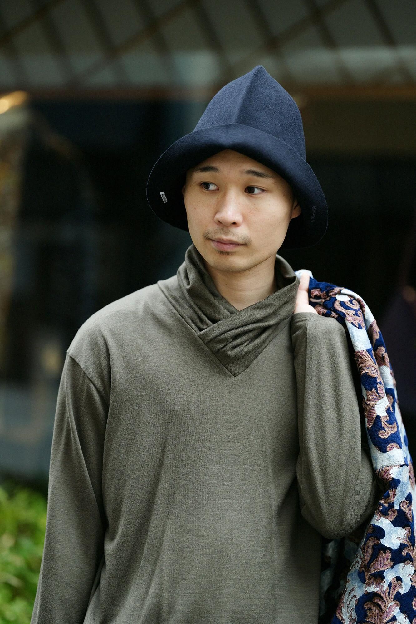 【预订】可水洗羊毛平纹针织领巾/柳竹茶（*预计11月25日左右发货）