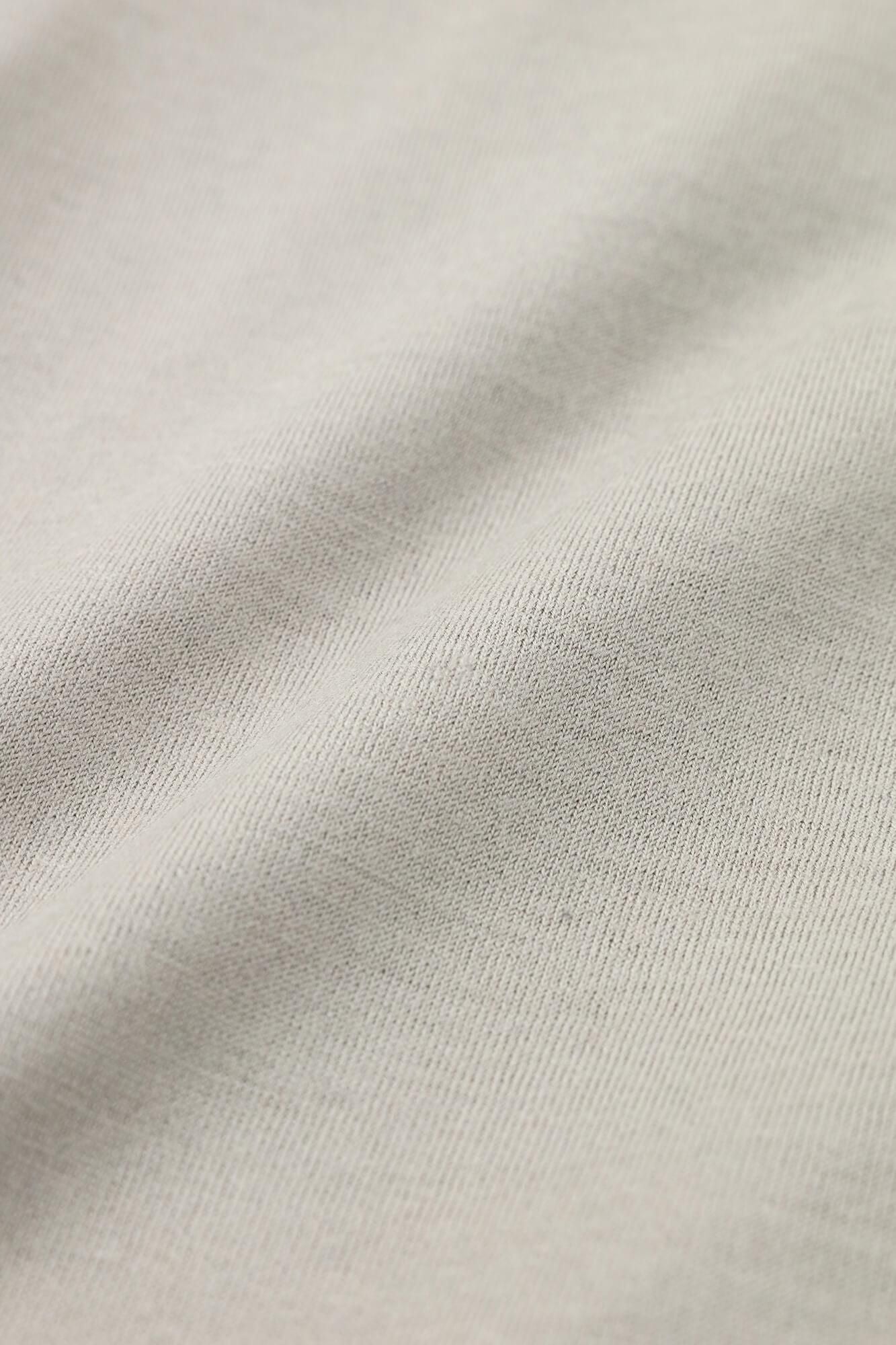 平針織 可洗羊毛 高領上衣／灰汁色