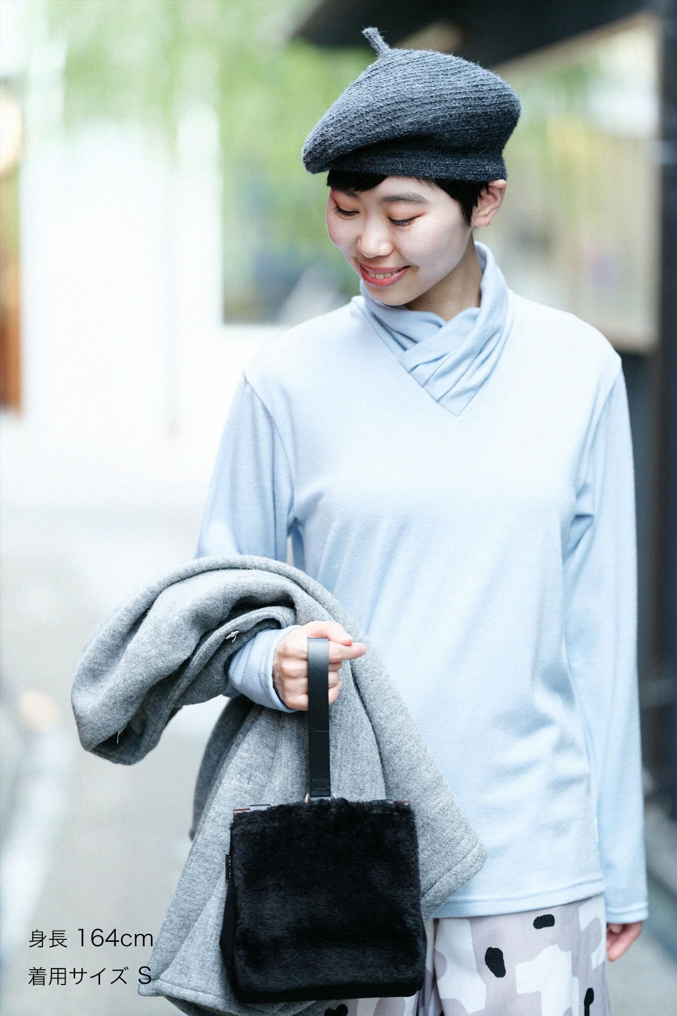 【预订】可水洗羊毛平纹针织领带/天蓝色（*预计11月25日左右发货）