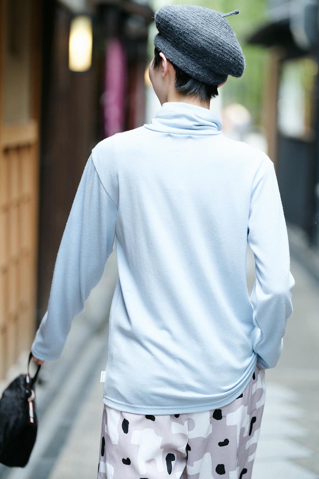 【预订】可水洗羊毛平纹针织领带/天蓝色（*预计11月25日左右发货）