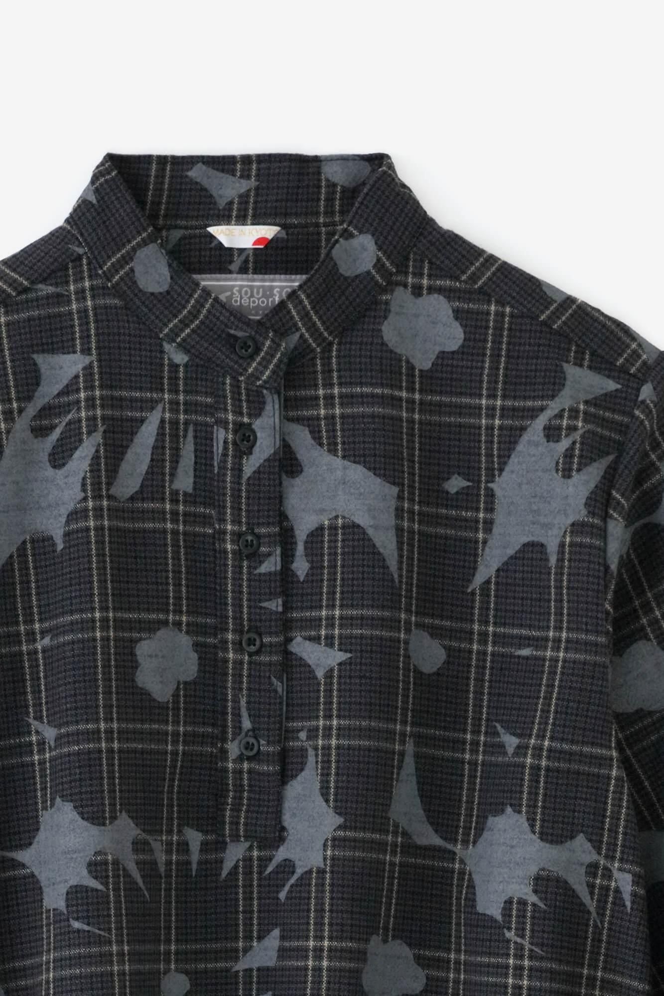 【◯预订】羊毛 x 亚麻混纺格纹 H.N.BIKE One Piece / Easygoing（*预计 12 月 2 日左右发货）