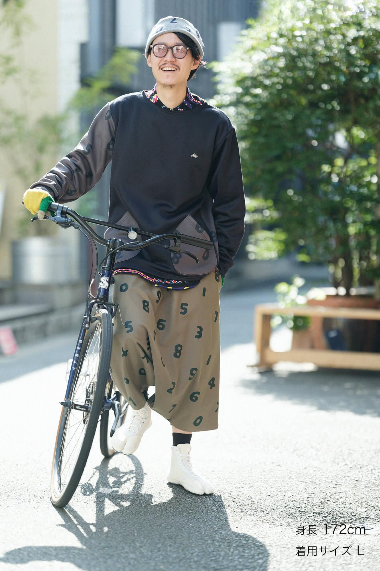 Soft Thermo(R) 大文字山 飛鼠褲／SO-SU-U十數 灰棕色