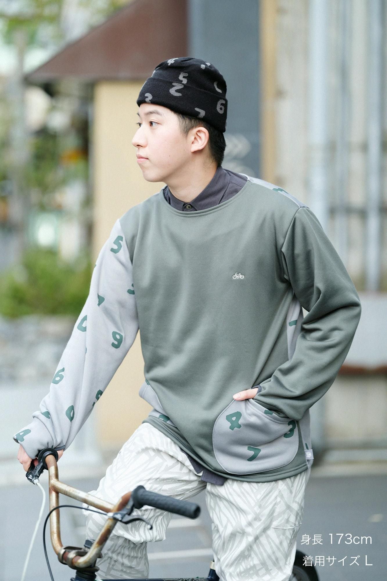 【◯预购】Bomber Heat (R) 船领上衣／橄榄绿×SO-SU-U十数（※预计于12月2日左右发货）