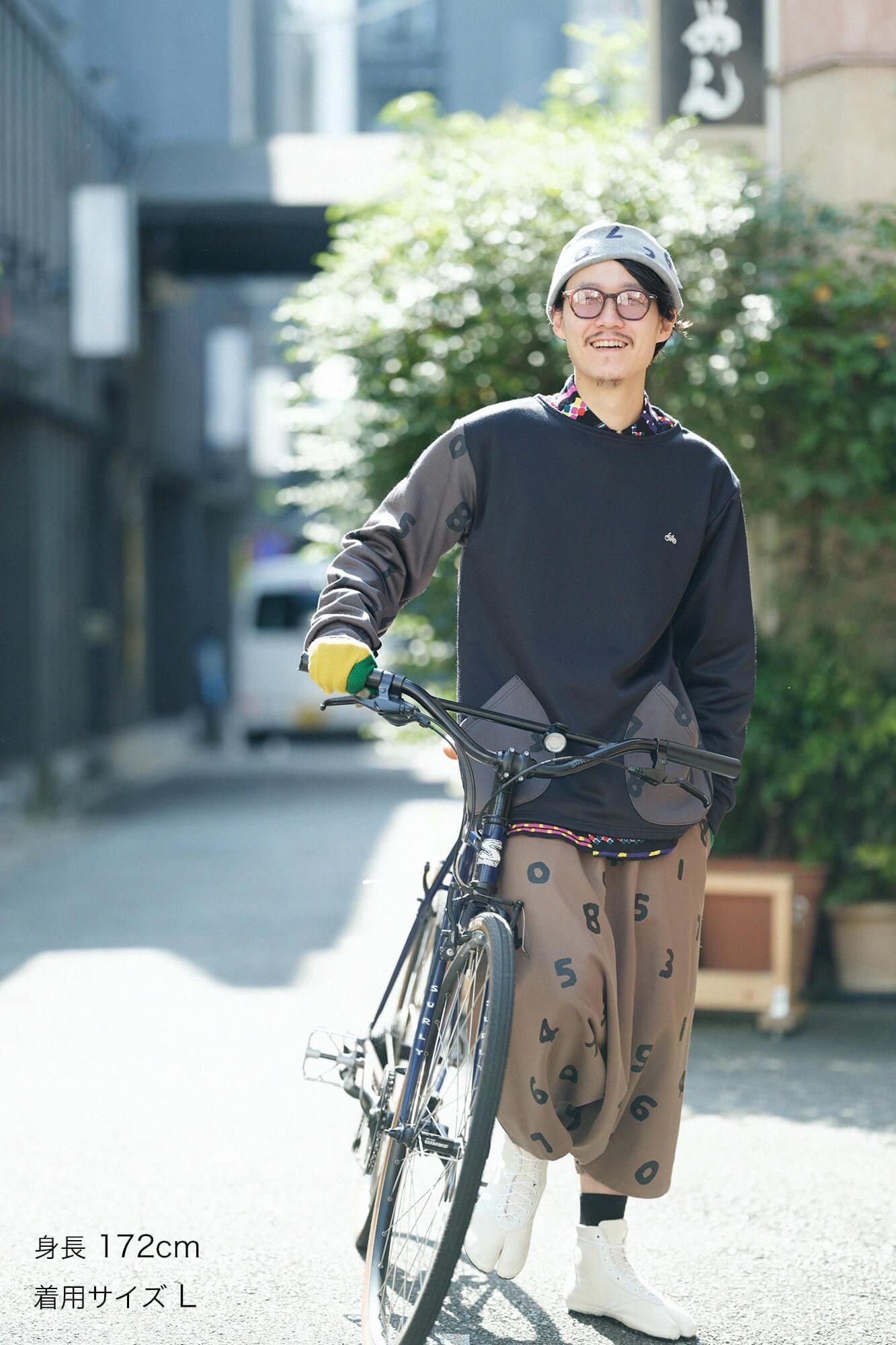 봄버 히트(R) 보트 넥 셔츠/네이비 블랙 xSO-SU-U