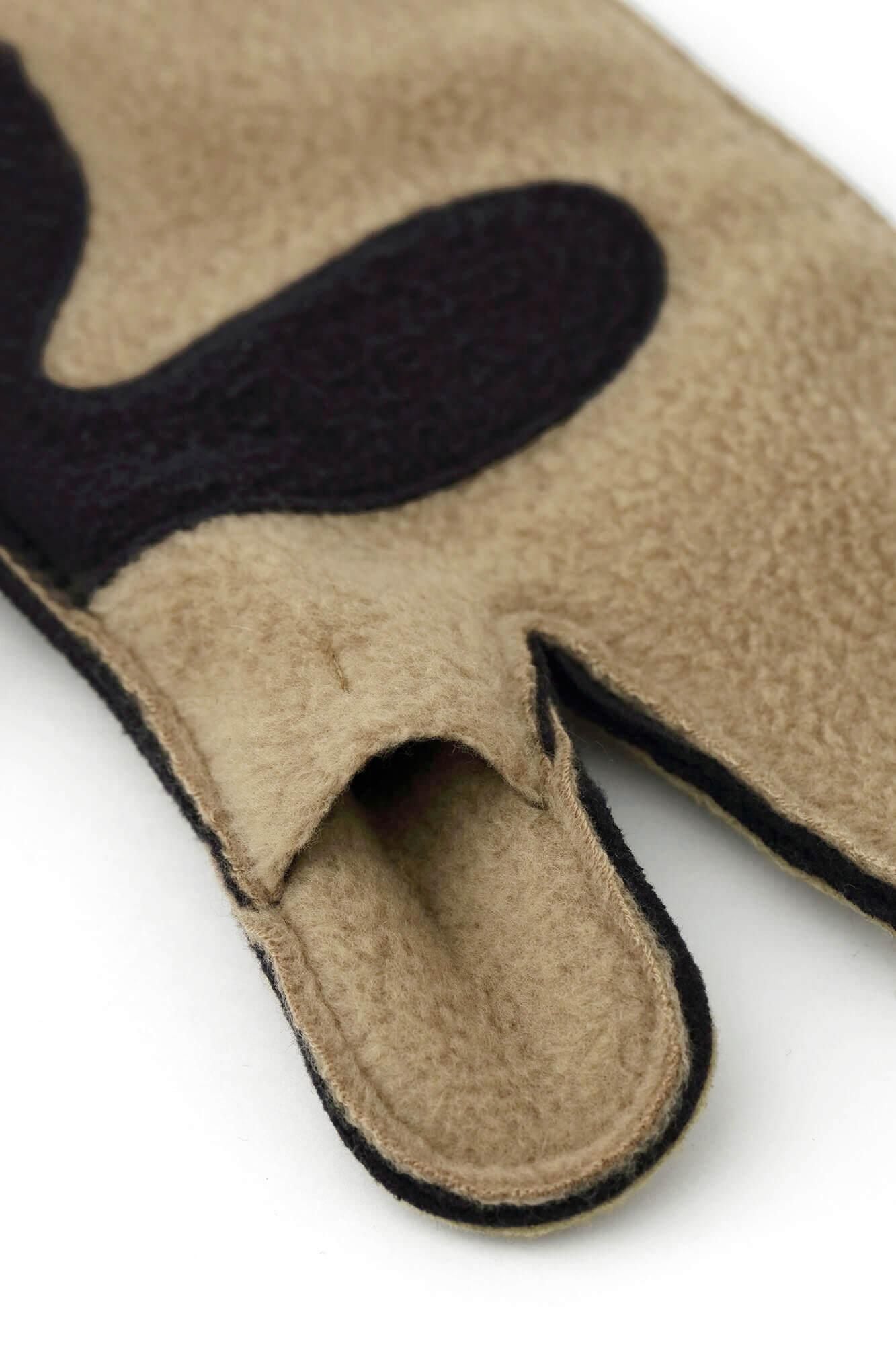 앗찌글러브 만지다/브라운베이지