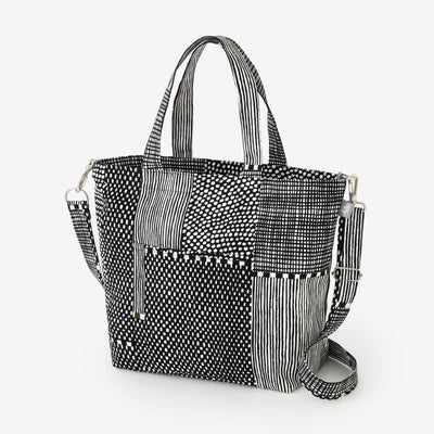 2WAY BIKE トート／間がさね  墨黒に苔（すみくろにこけ）